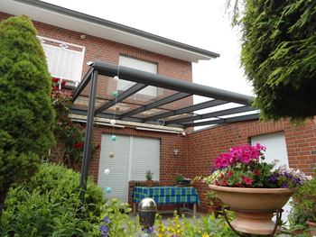 Der Besitzer dieses Terrassendaches sagte: