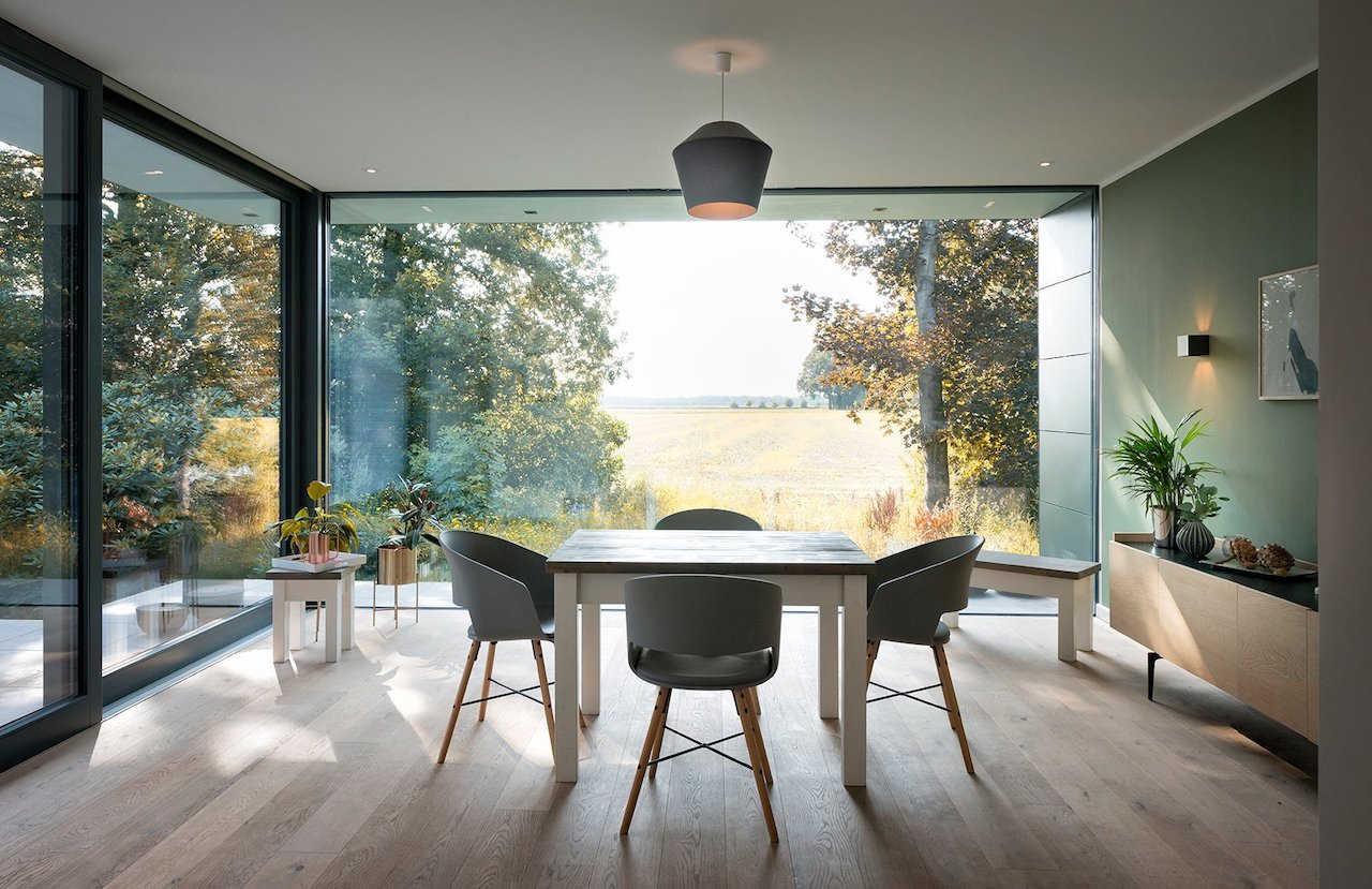 Moderne Wintergartenform - der kubische Flachdachwintergarten Image 4