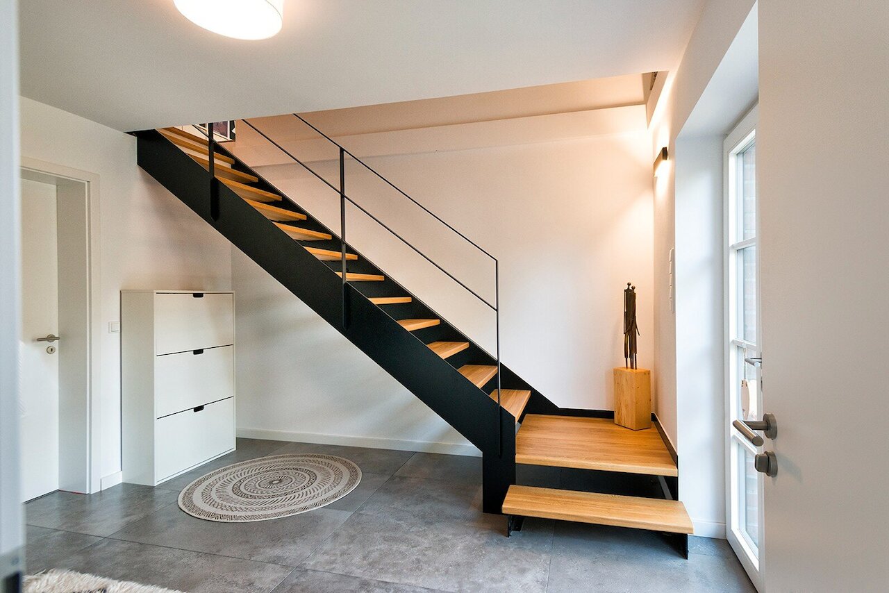 Moderne Treppenkonstruktion - Stahlwangentreppen Image 2