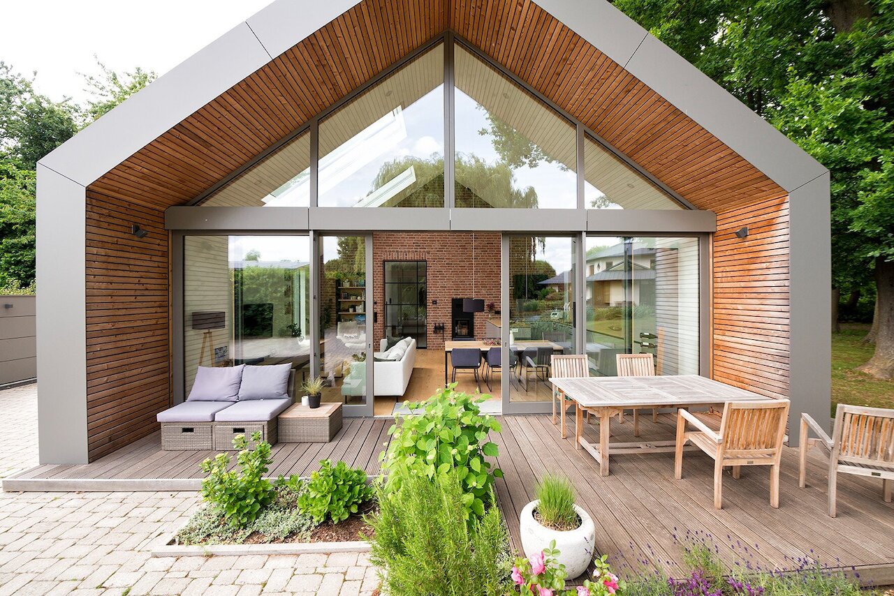 naturverbundener Wintergarten Image 2