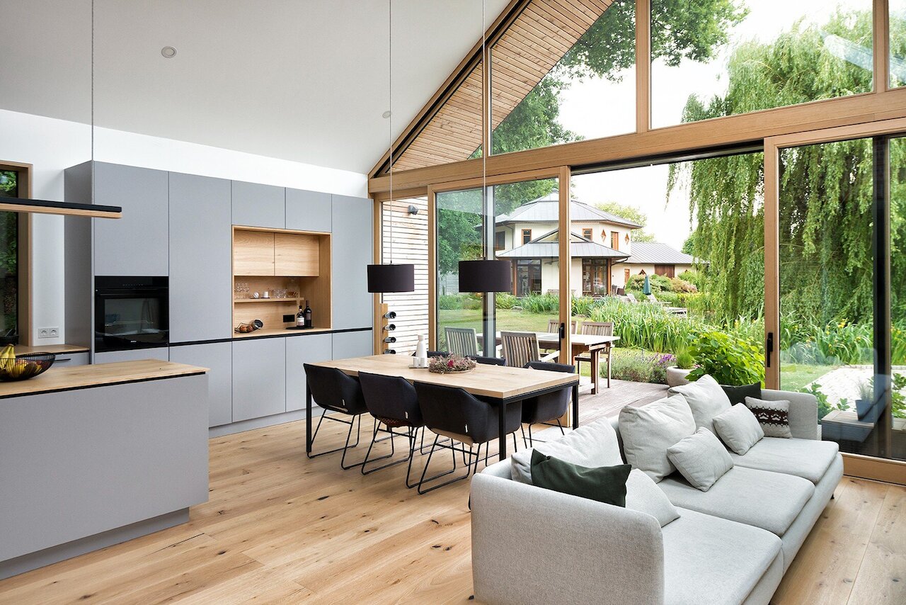 naturverbundener Wintergarten Image 3