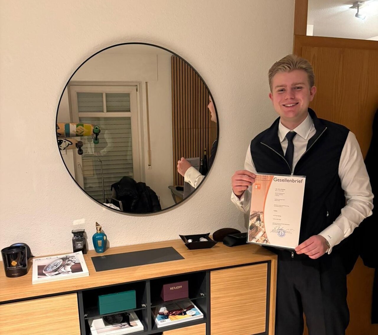 Gesellenprüfung mit Erfolg bestanden 🥂💪🏻