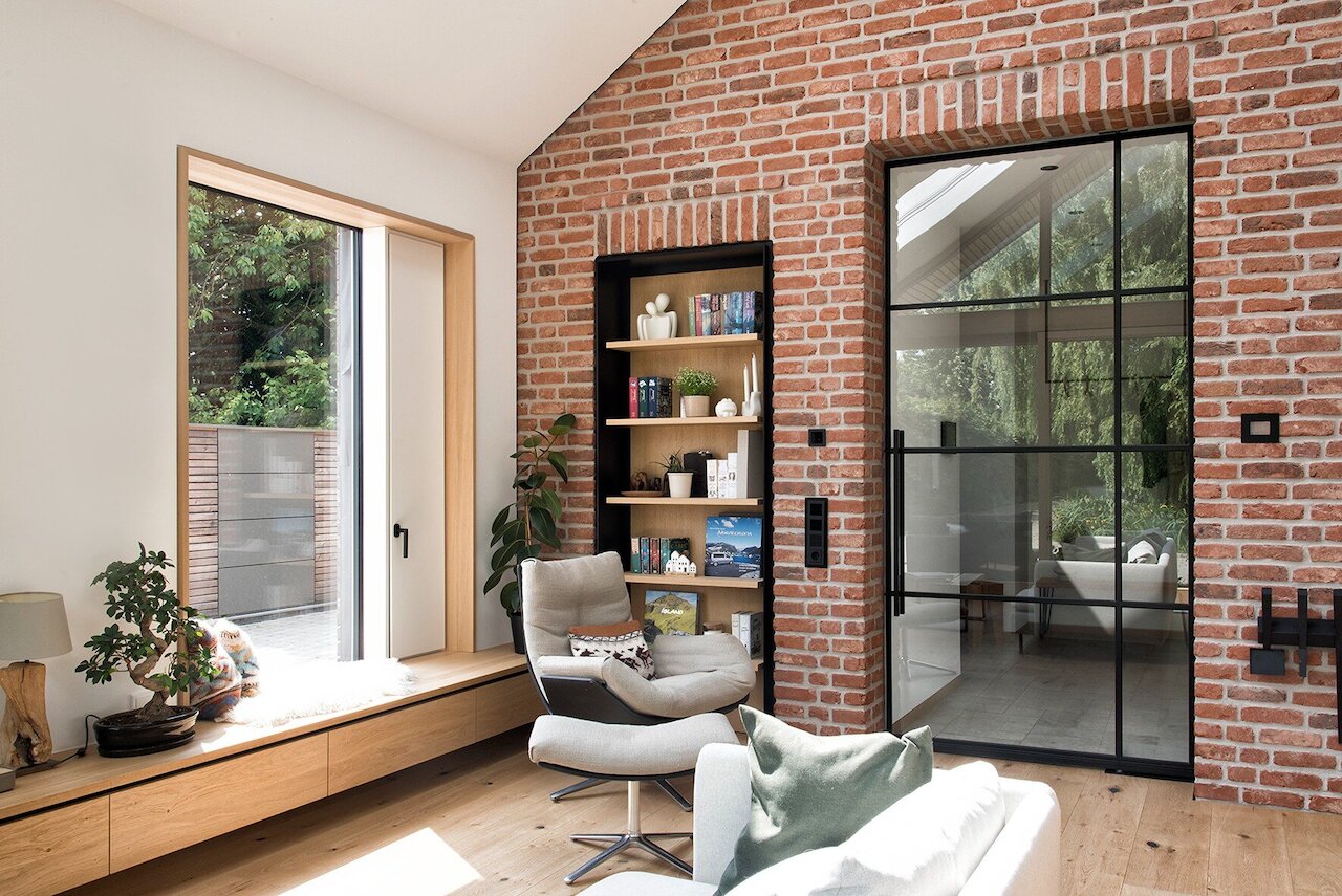 Stahl-Loft-Pendeltür Image 3
